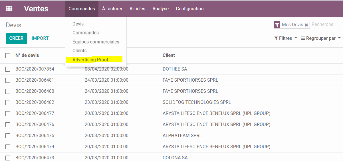 Odoo • Text and Image