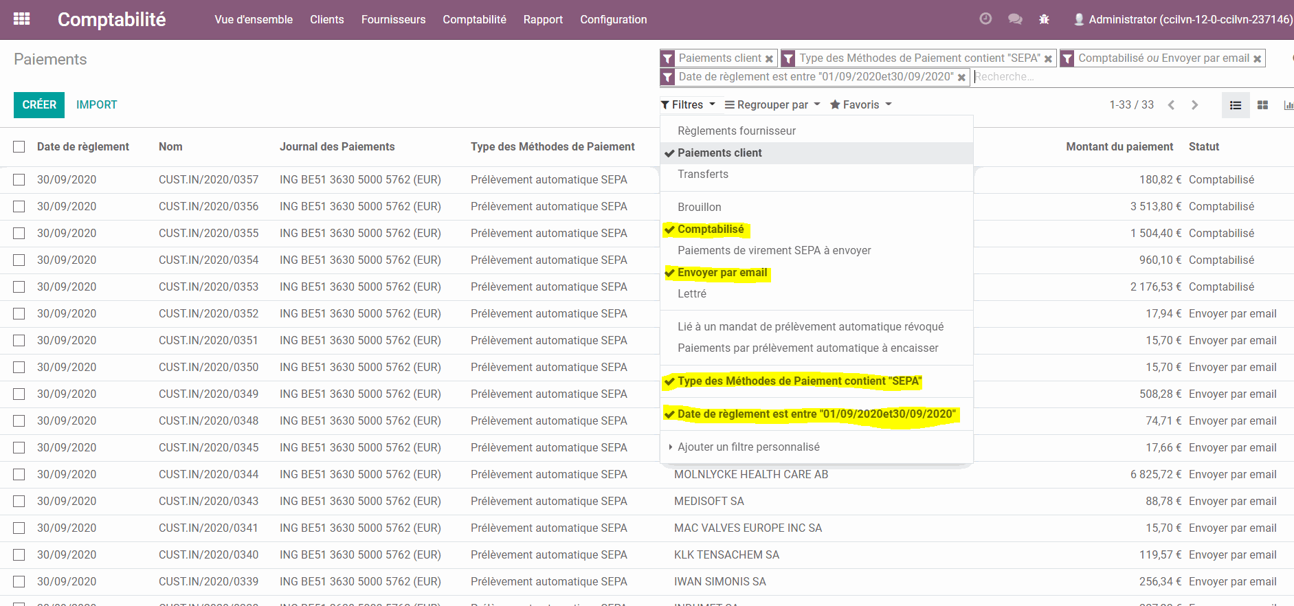 Odoo • Text and Image