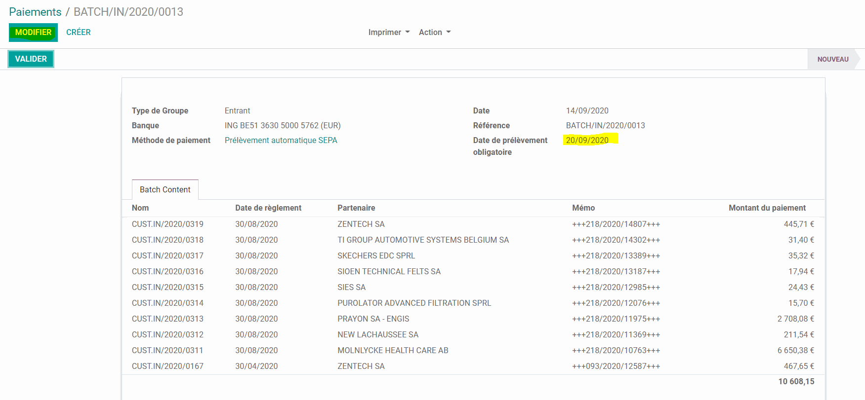 Odoo • Text and Image