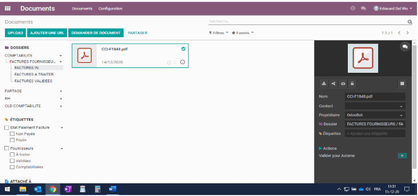 Odoo • Text and Image