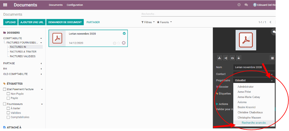 Odoo • Text and Image