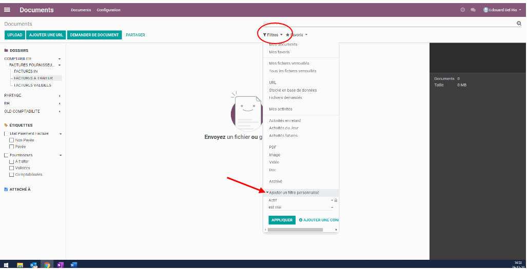 Odoo • Text and Image